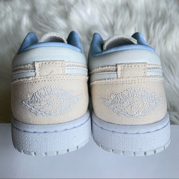 Nike Jordan 1 Low SE Iris Whisper Sail Worn Blue White Women's Shoe PRICE FIRM - Picture 9 of 16